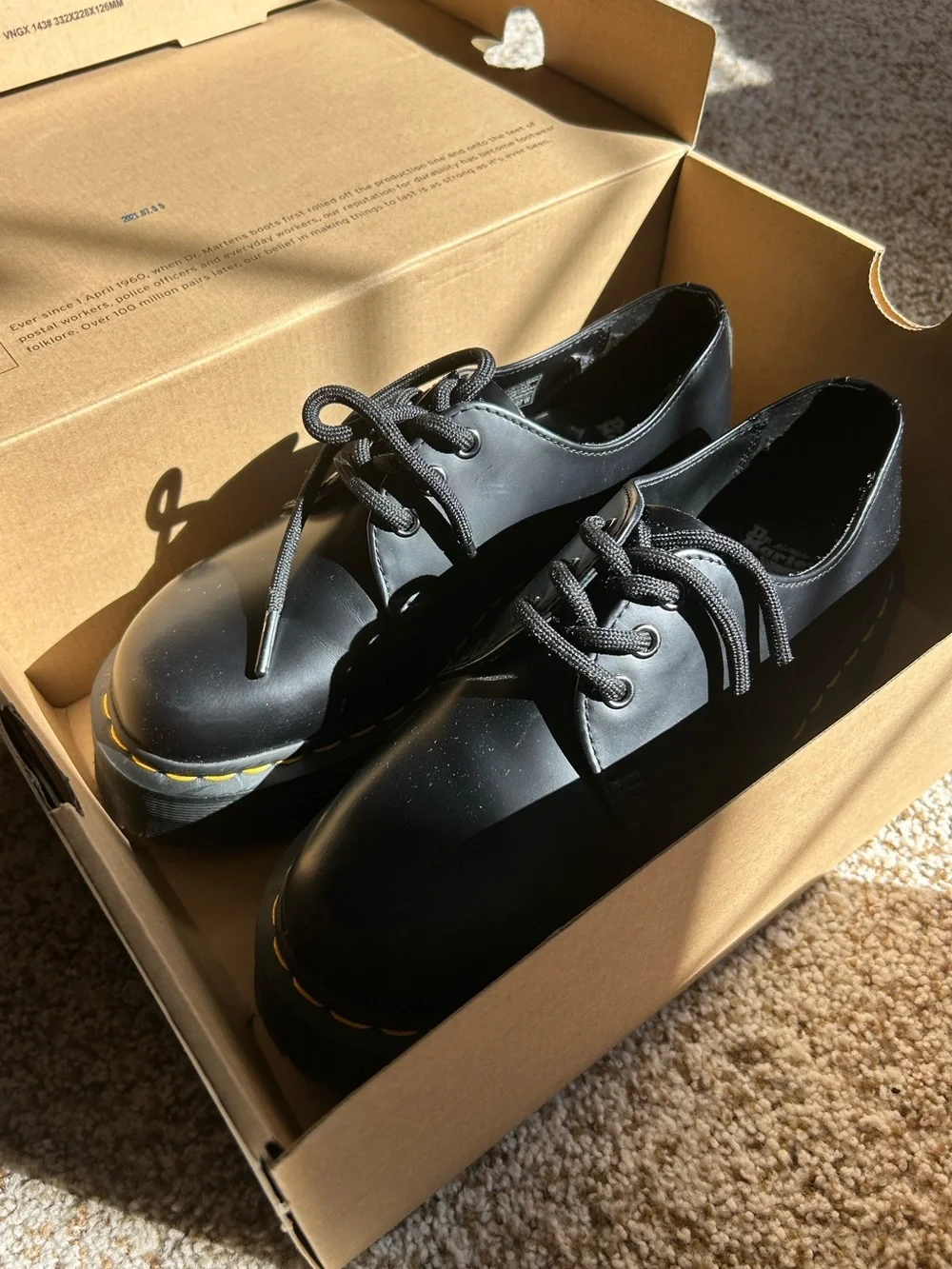 Dr Martens 1461 Platform Shoes
