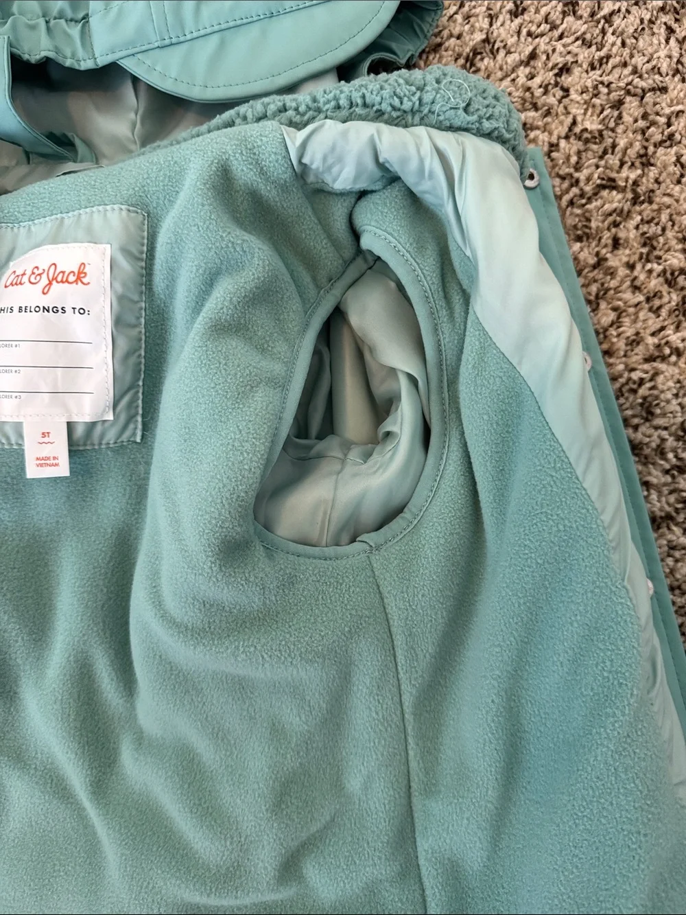 Cat & Jack light teal