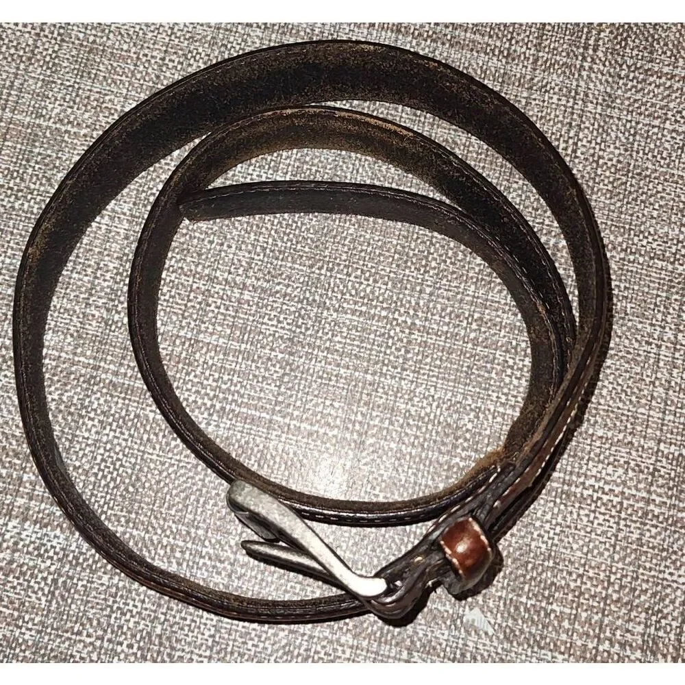 Columbia Brown genuine leather belt 12CO0289 Size 42 great quality
