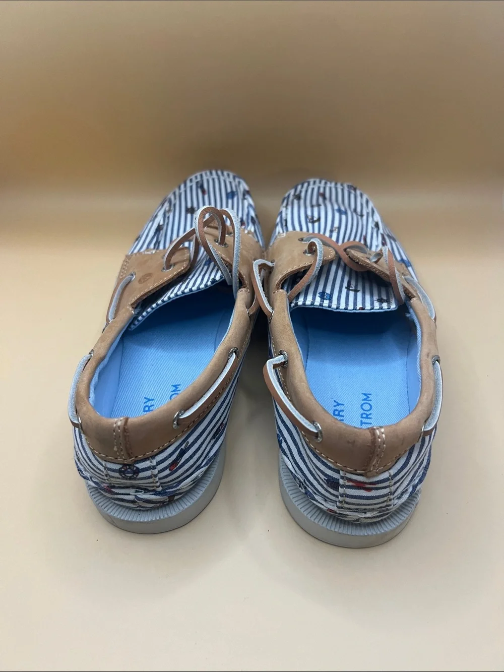 Sperry striped blue