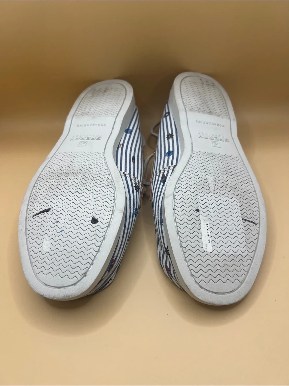 Sperry striped blue