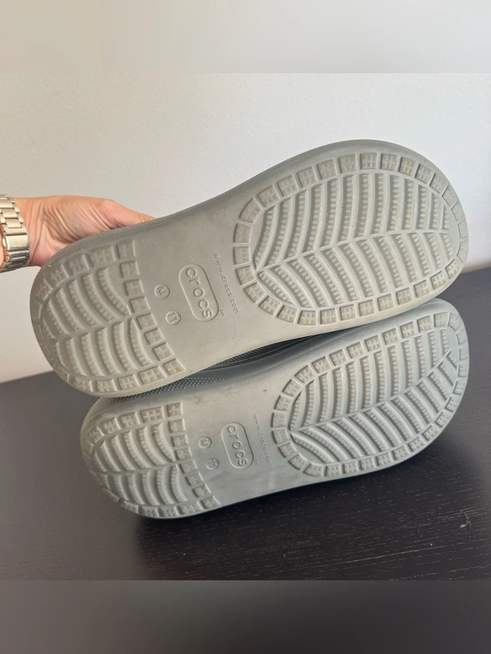 CROCS construction molded