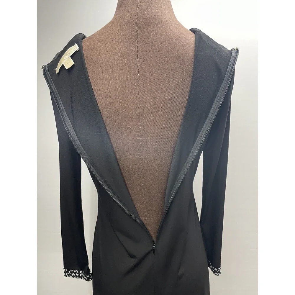 Michael Kors print material black