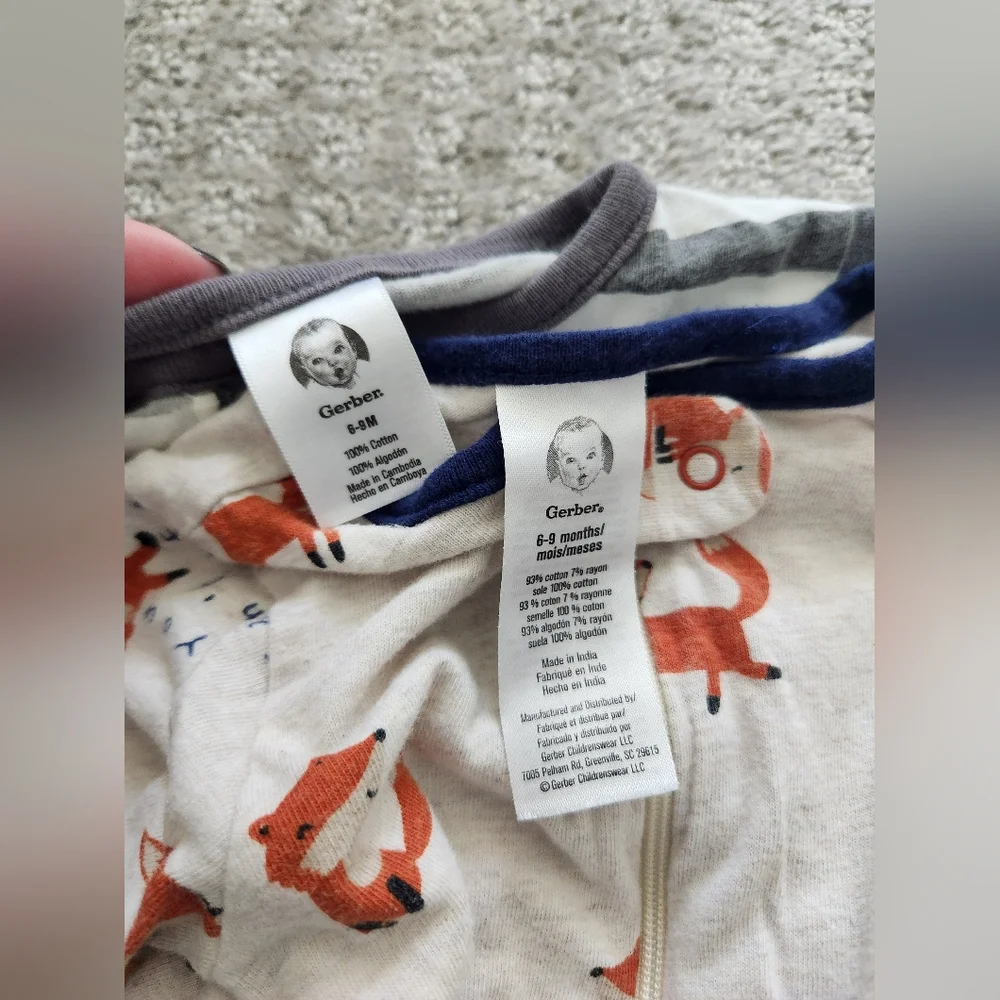 Gerber includes zip