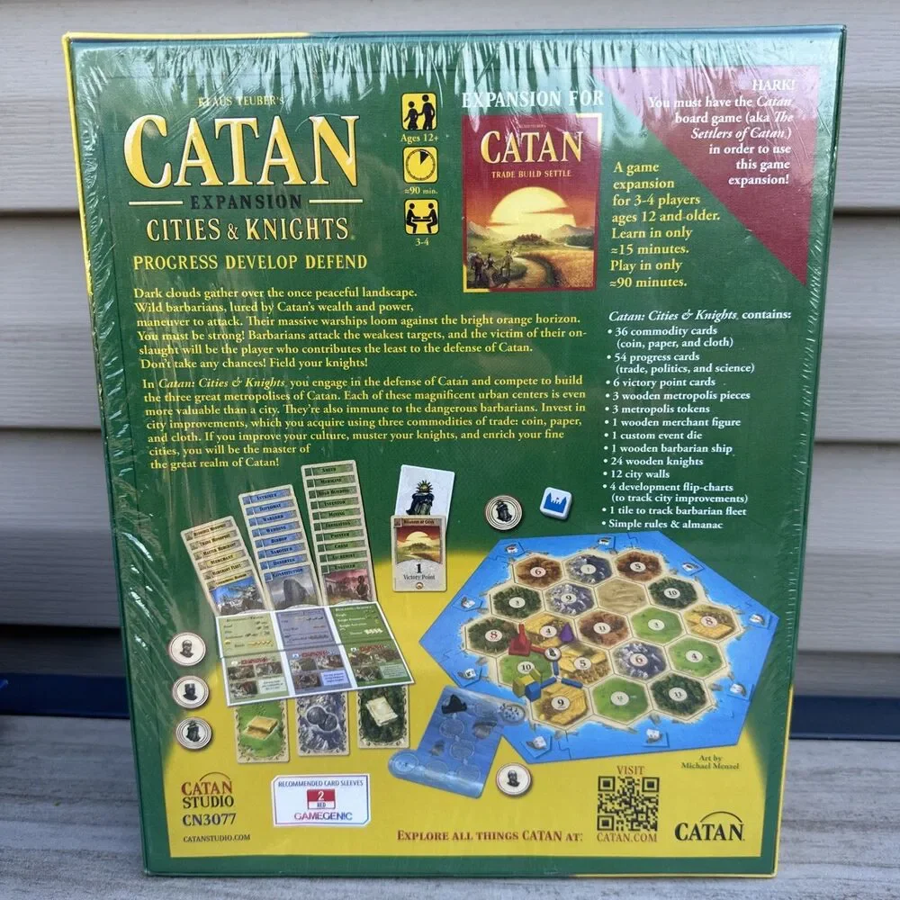 Catan cities knights