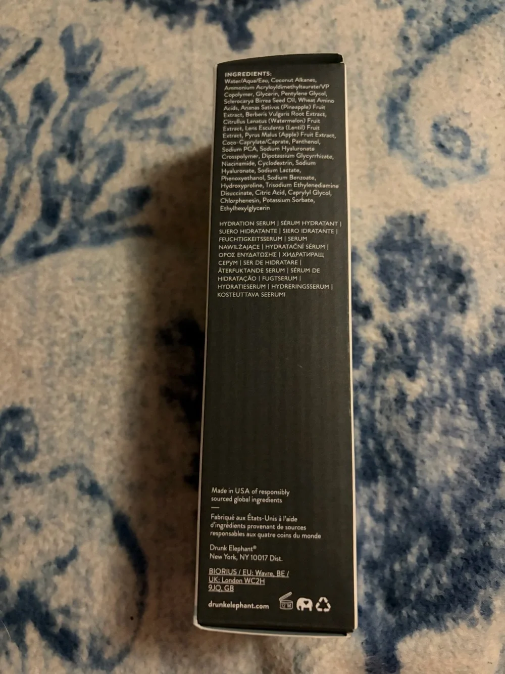 Drunk Elephant retail box