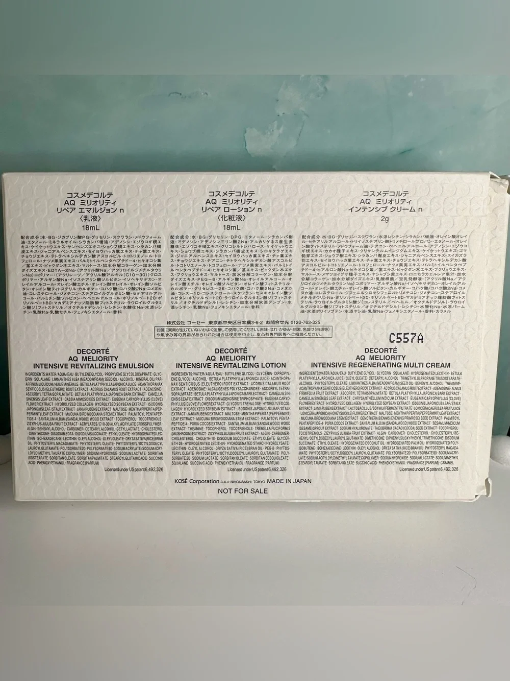Decorte decorté aq