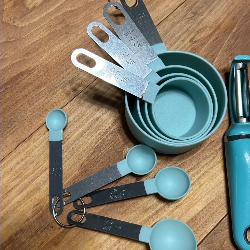 KitchenAid Aqua Blue Kitchen Tool Set