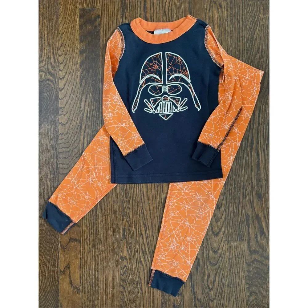 Hanna Andersson Darth Vader Toddler 4 (100) 2-piece Pajamas