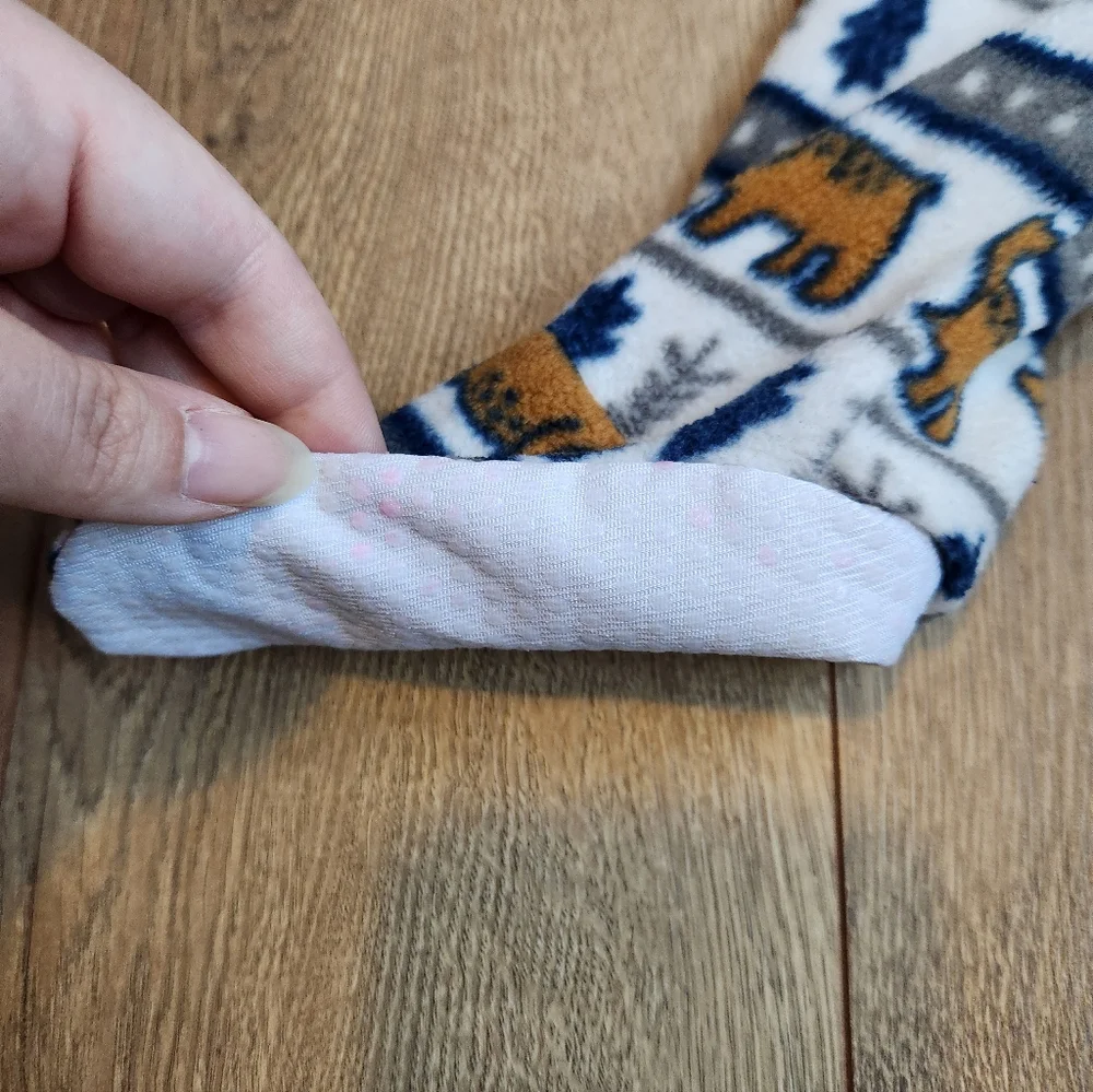 24m Boys Fleece Bear Sleeper