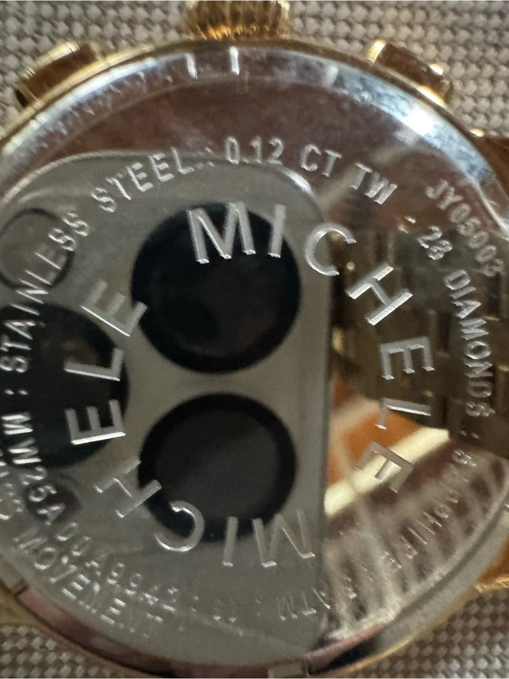 Michele women chronograph