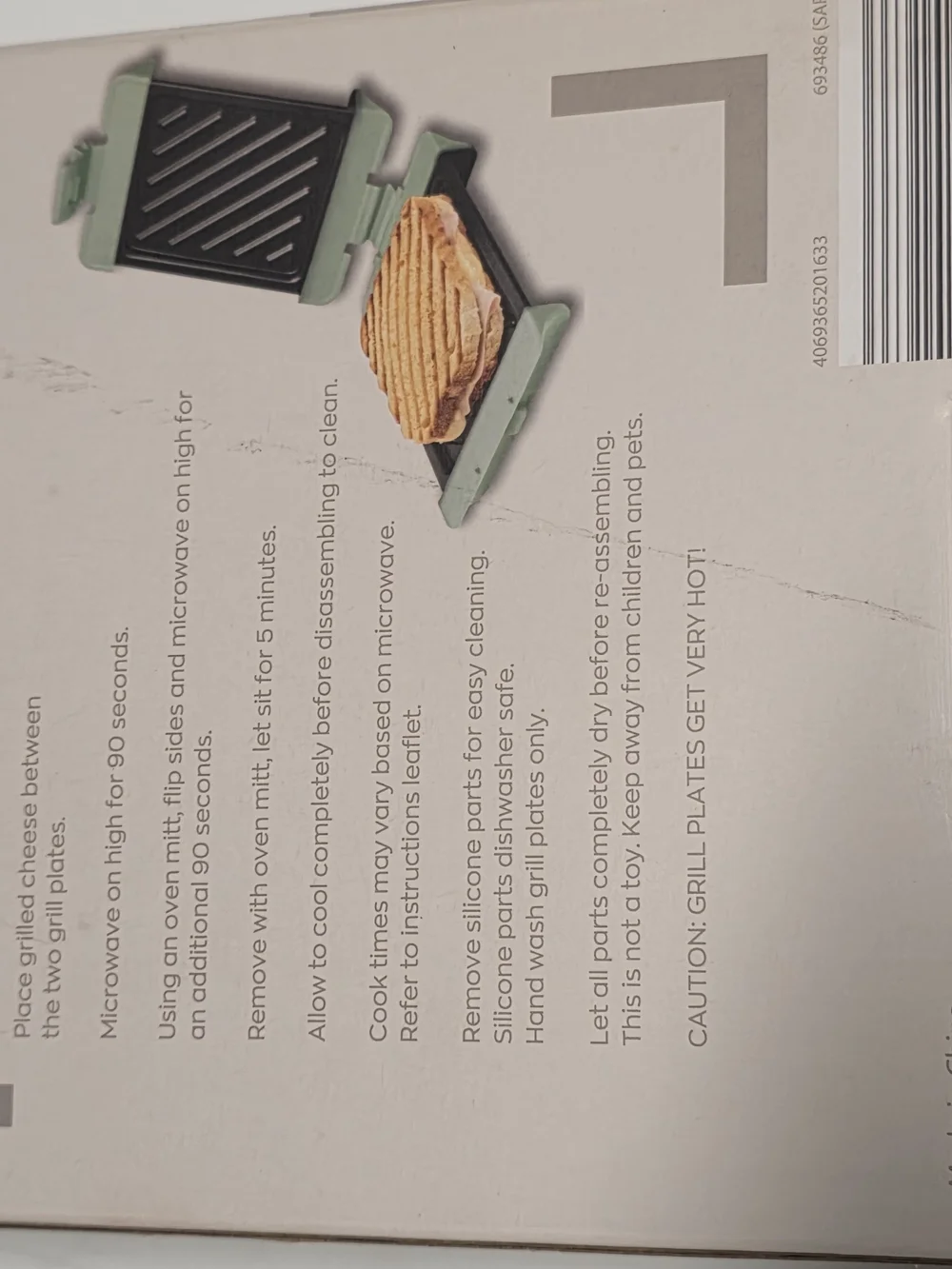 Crofton microwave grilled