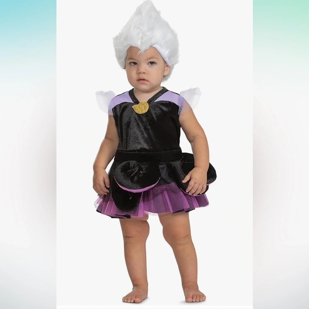Nwt 12-18 months Official Disney The Little Mermaid  URSULA Costume