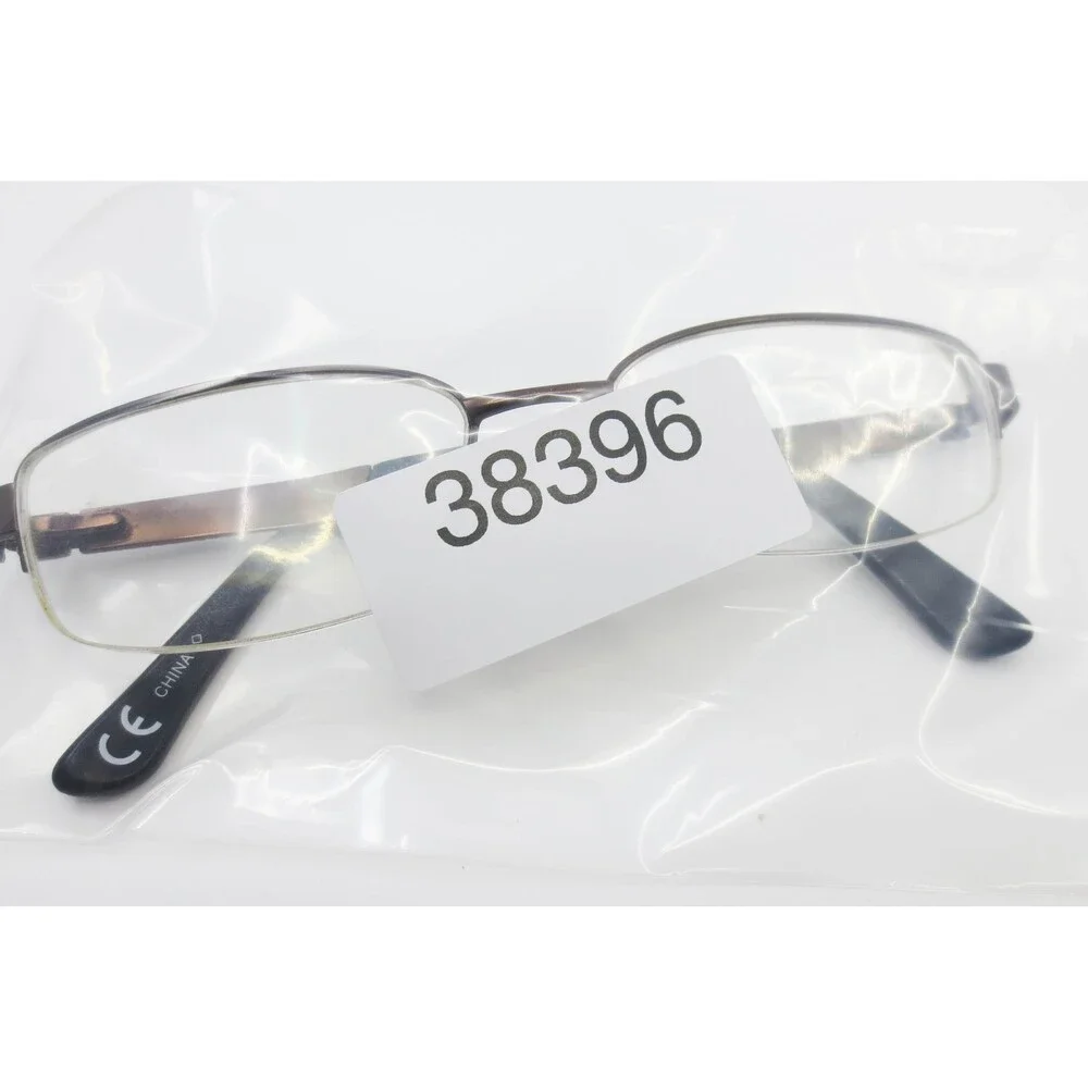 G Sport by Gargoyles Circuit Brown Rectangular Semi-Rimless Eyeglasses 55-18-145