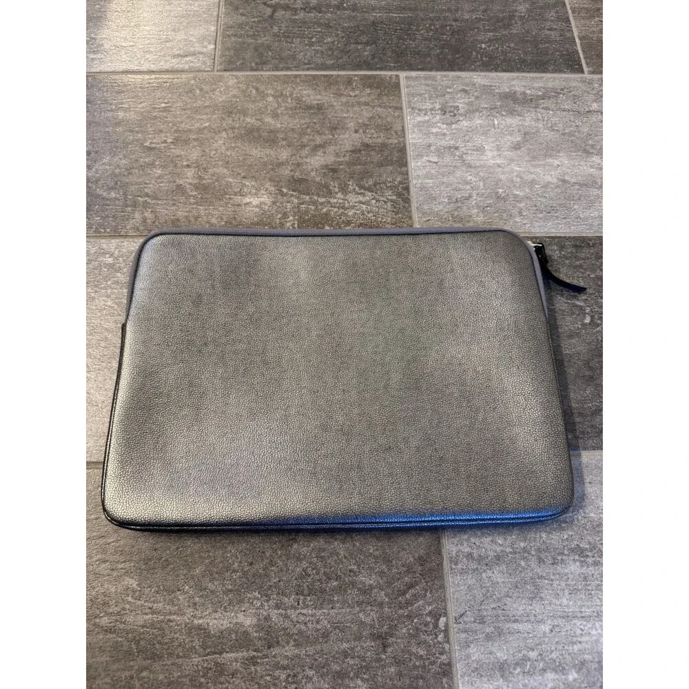 Kate spade New York Metallic Silver Tablet Case, Zip Closure
