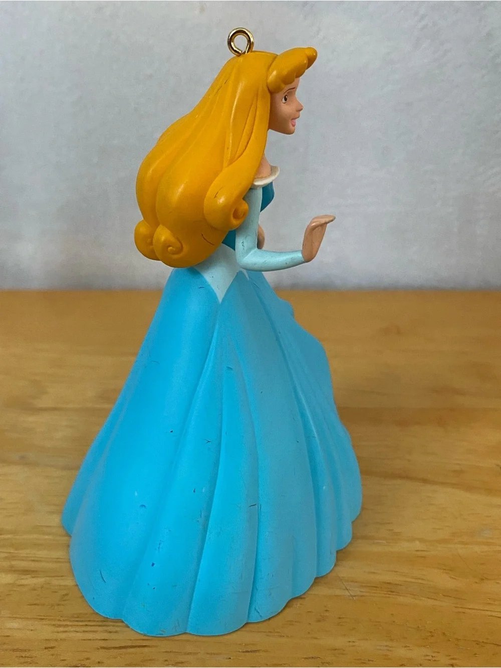 1998 Hallmark Princess Aurora Ornament with Fairies Mini Ornament