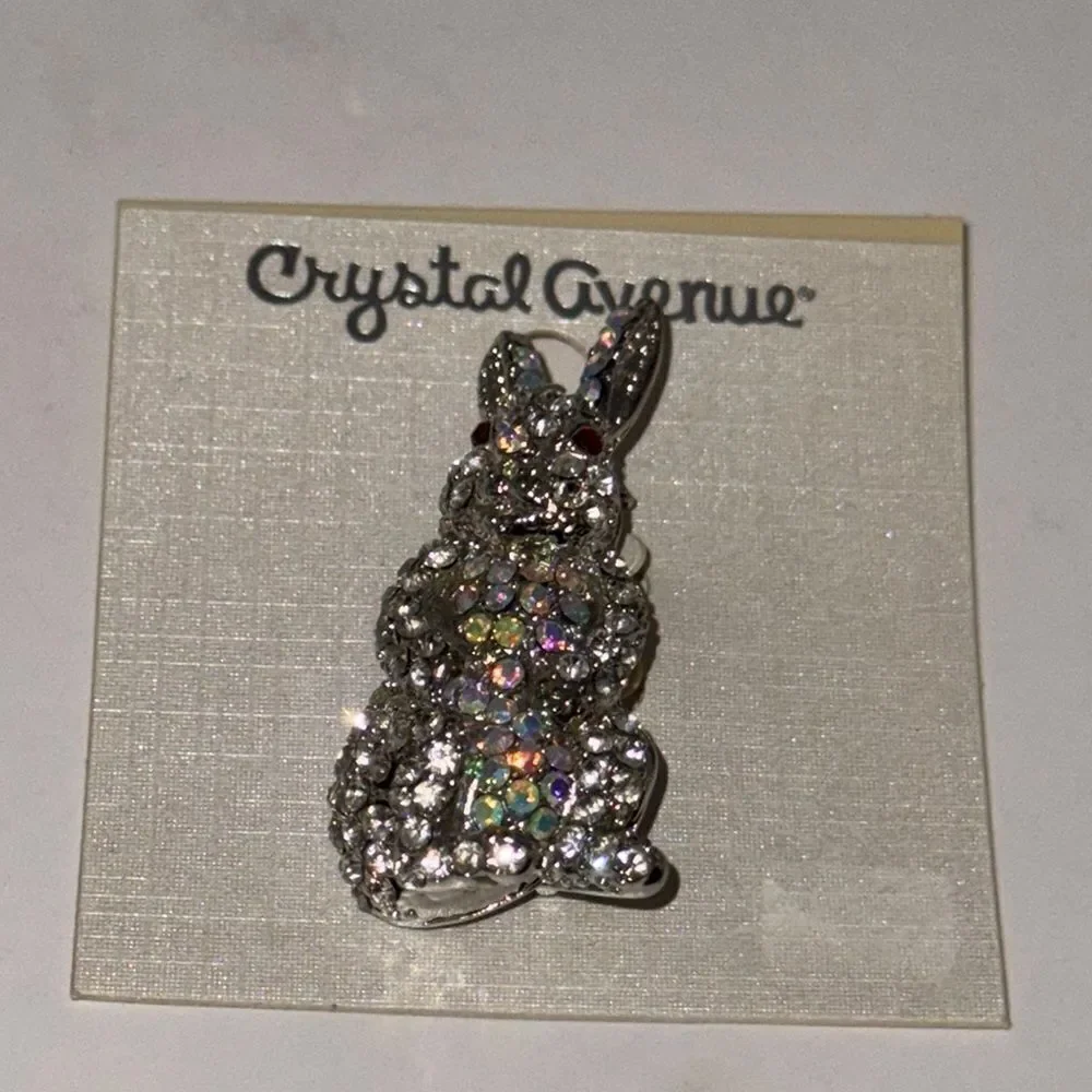 Crystal Avenue sparkling silver