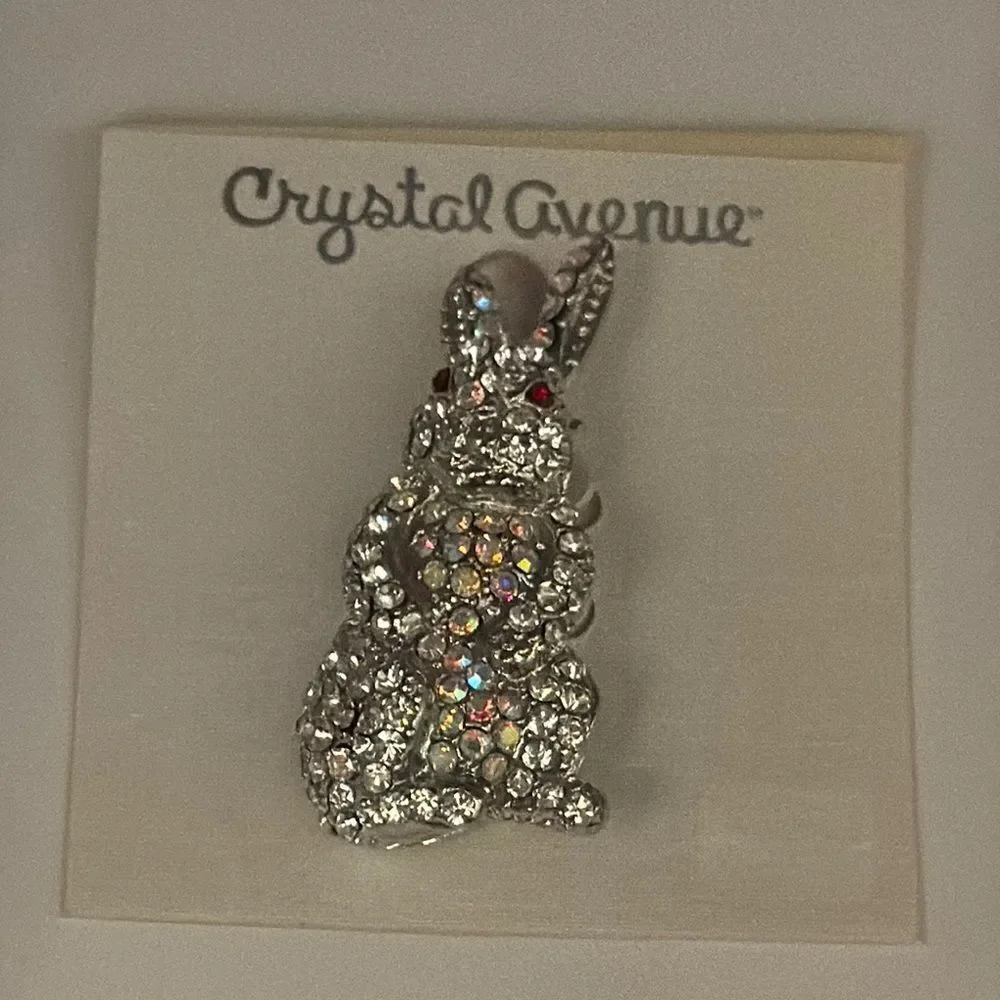 Crystal Avenue sparkling silver