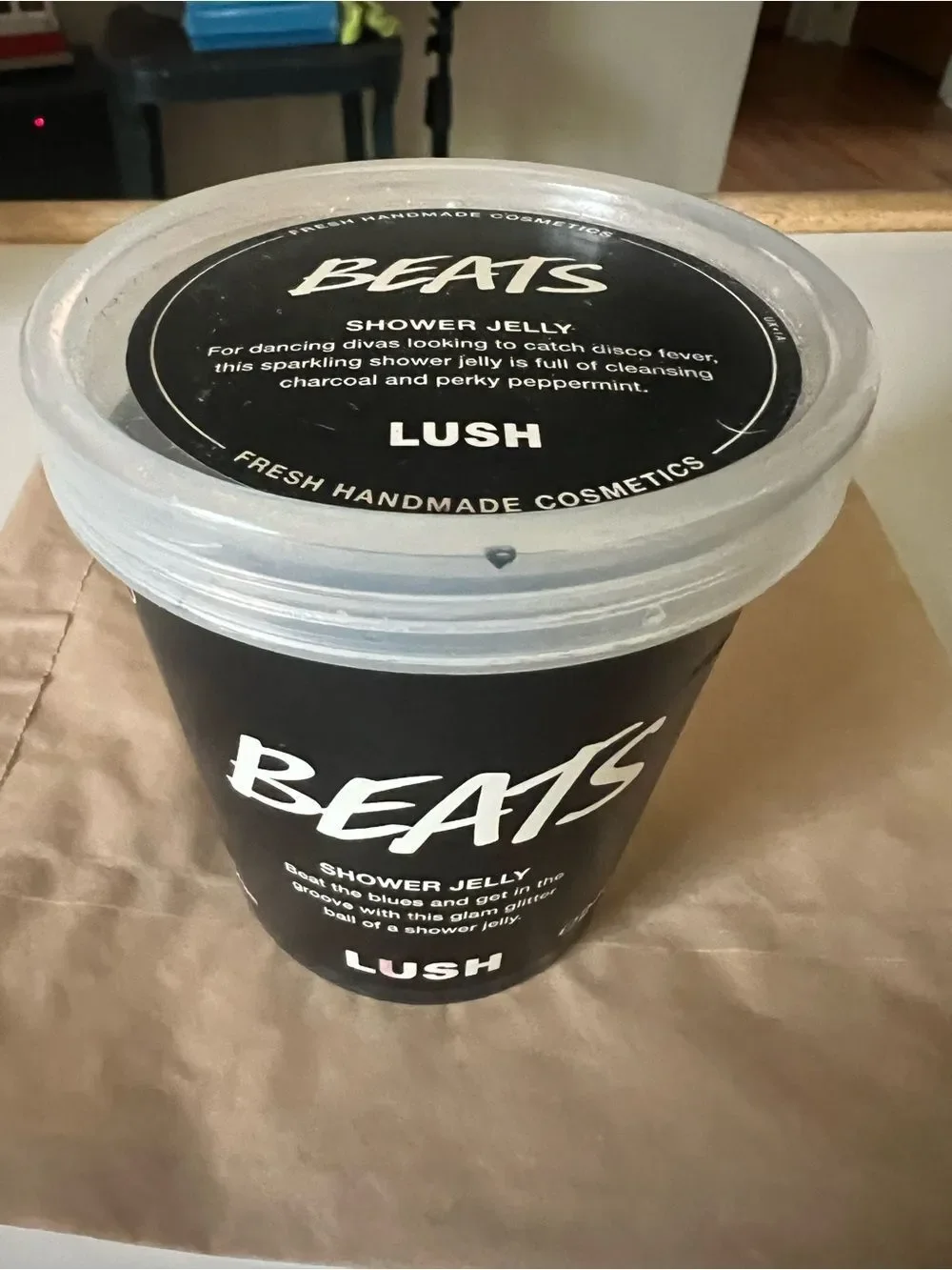 LUSH UK Beats Shower Jelly NEVER USED RARE 240 g
