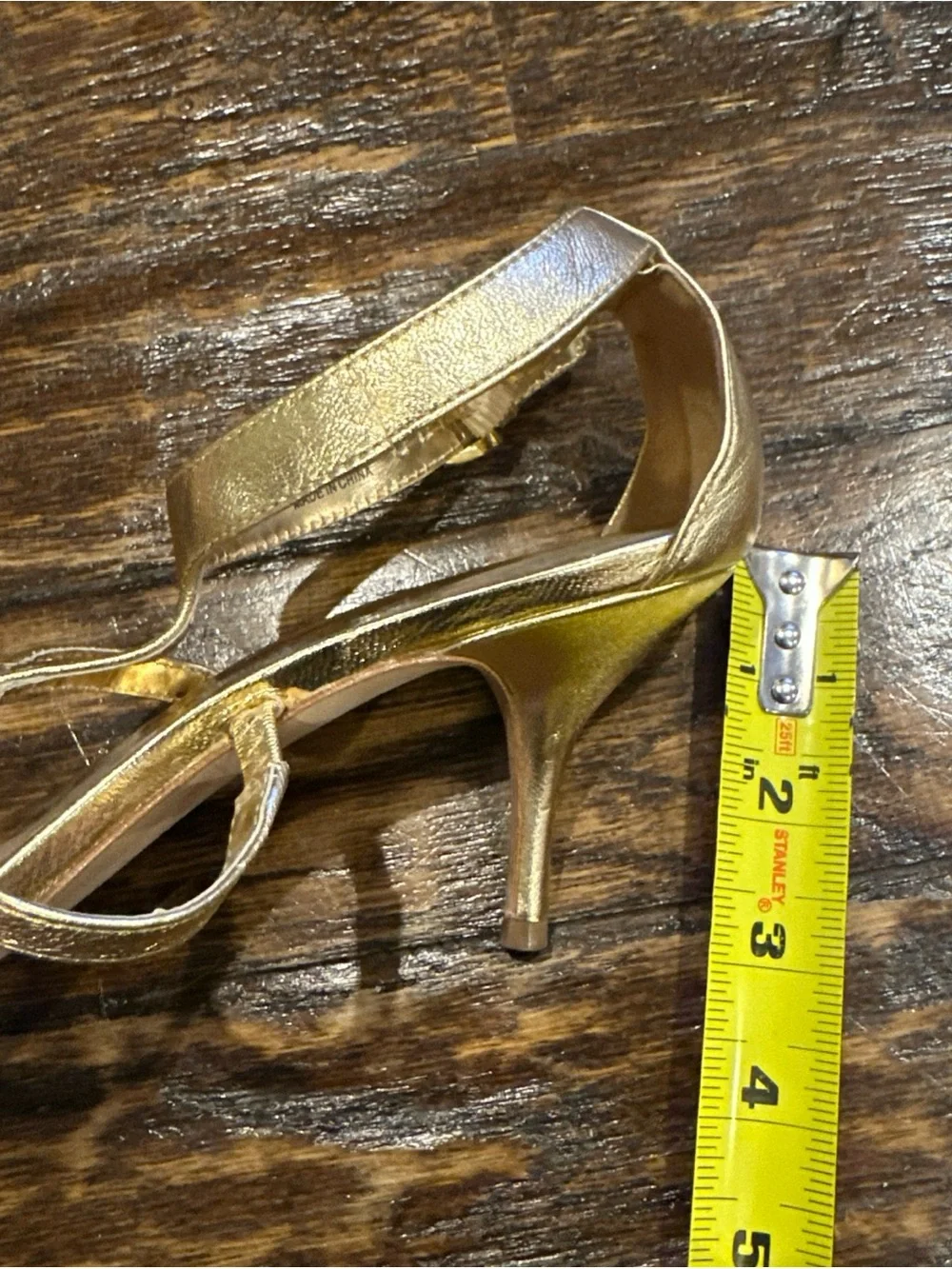Coach finish buckle