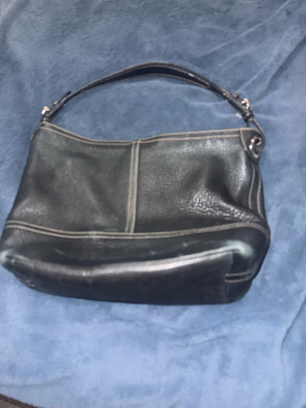 Coach subtle pebbled