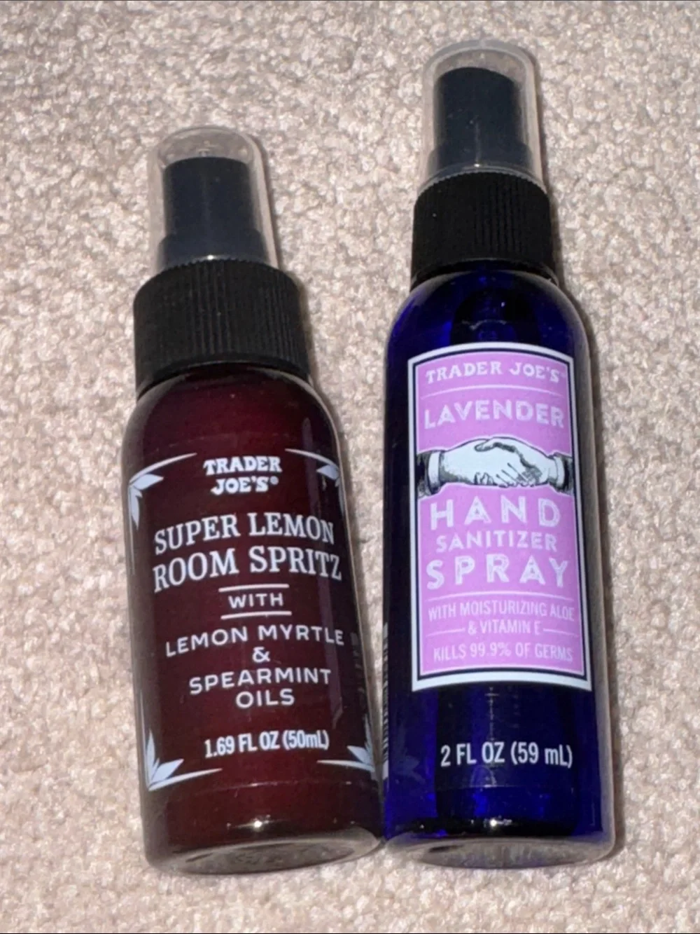 Trader Joe's Lavender Hand Sanitizer Spray - Purple