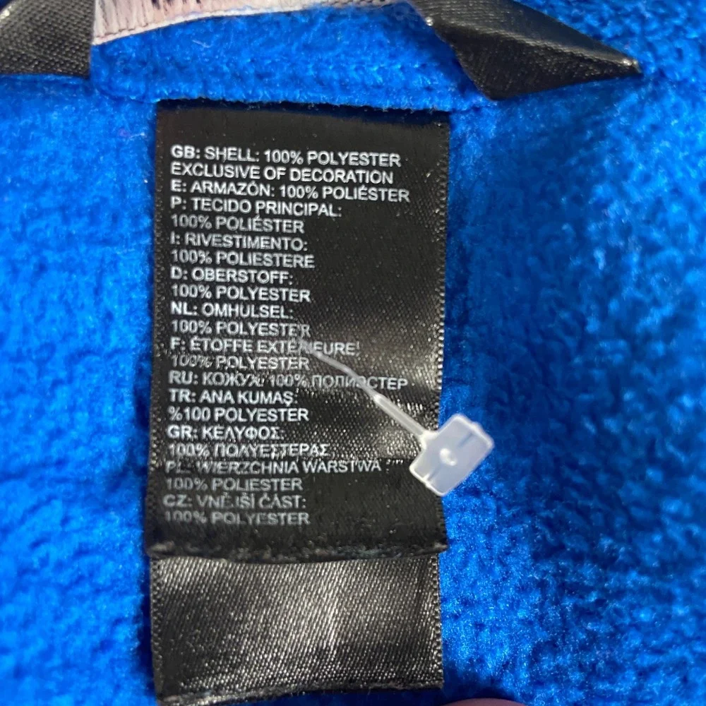 The North Face Vortex Triclimate Inner Fleece Jacklet Boys L 14/16 Blue Full Zip