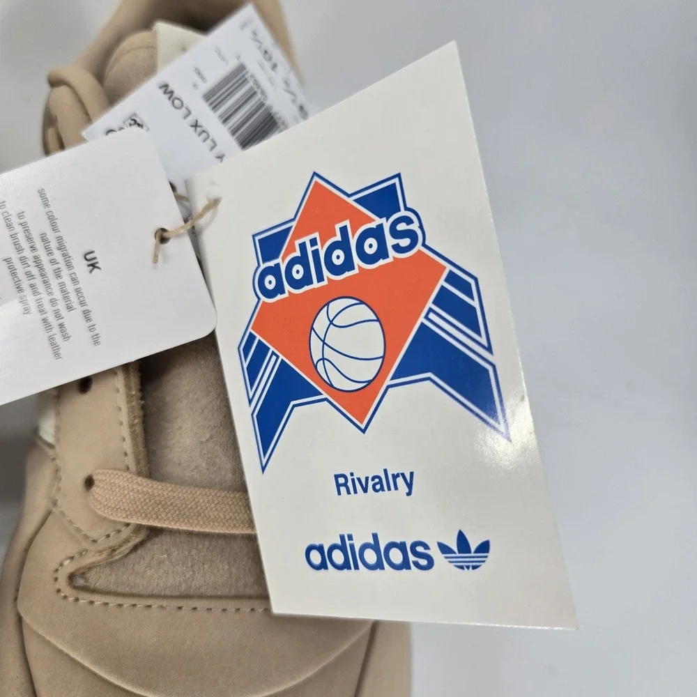 ADIDAS Original Rivalry Lux Low Shoes Men's 9.5 Womens 10.5 Magic Beige IH0255