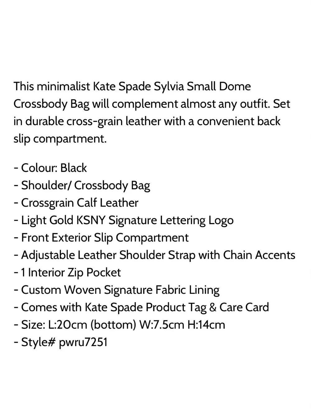 kate spade gently worn