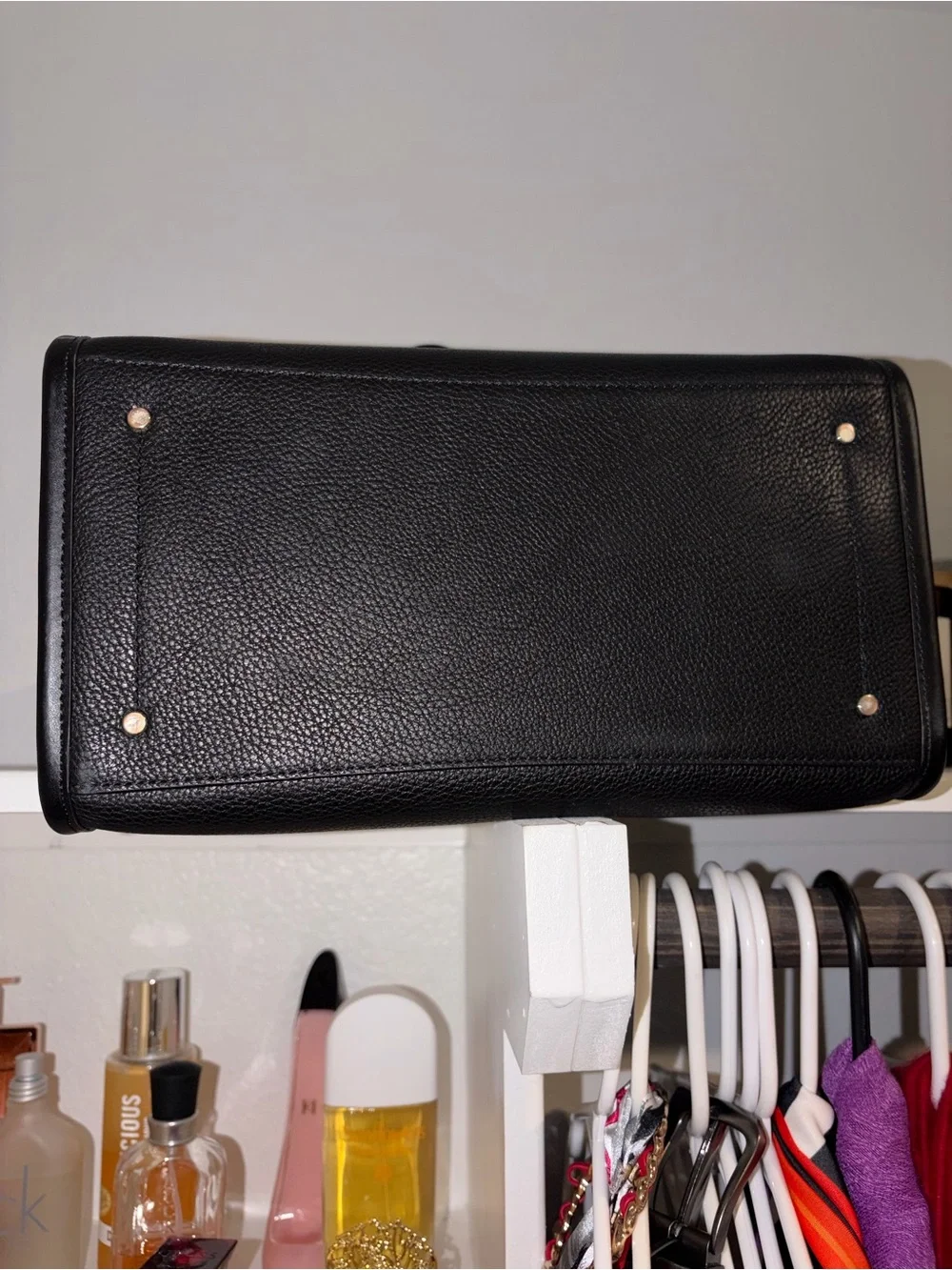 kate spade structured leather