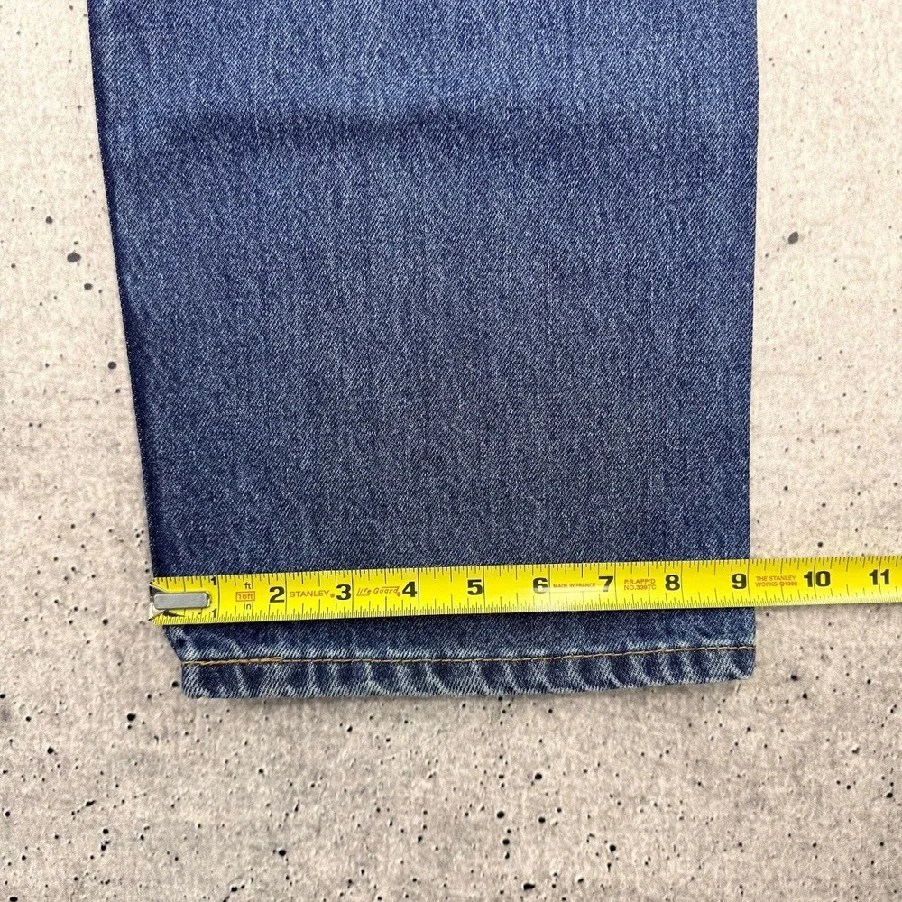 Levis‎ 505 Regular Fit Mens Jeans Blue Straight Leg Denim 40x30 (40x29)