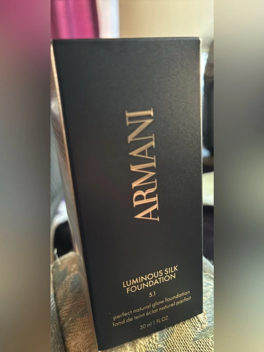 Giorgio Armani beige foundation lightweight