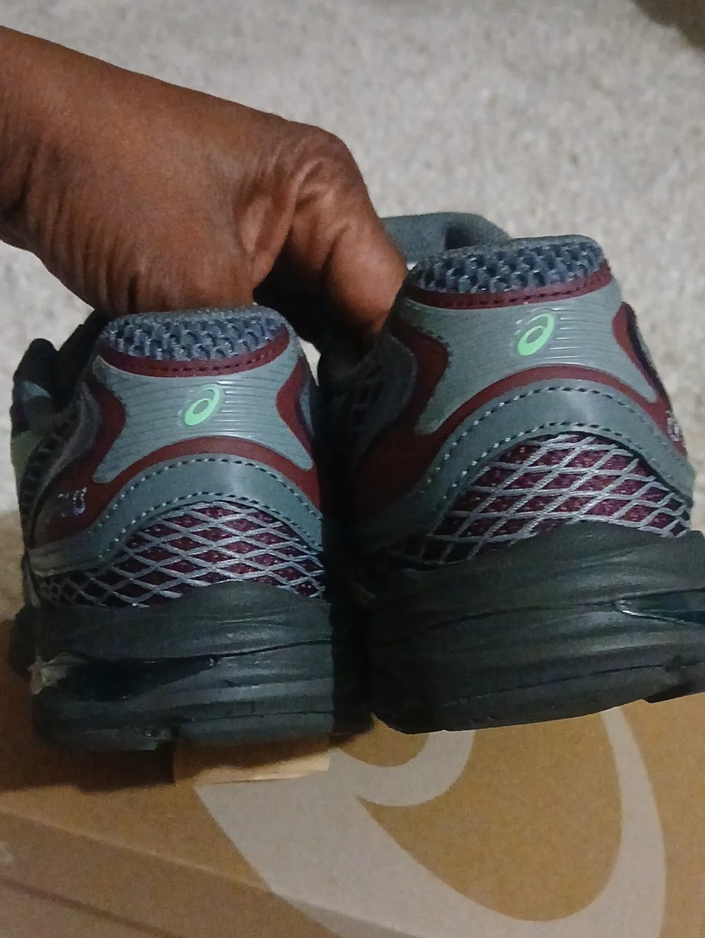 Asics worn once