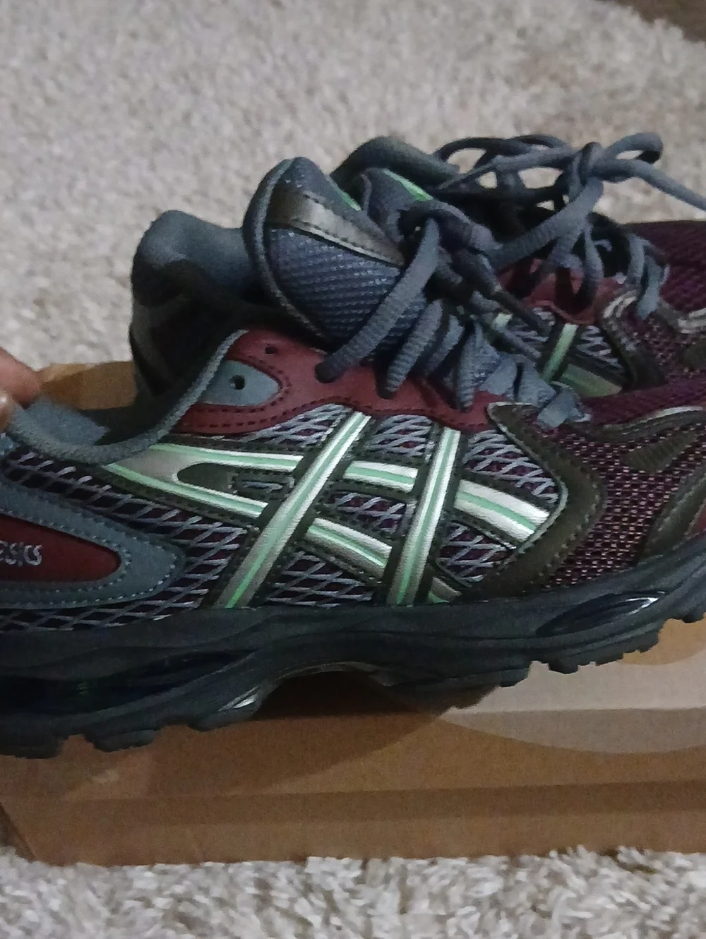 Asics worn once
