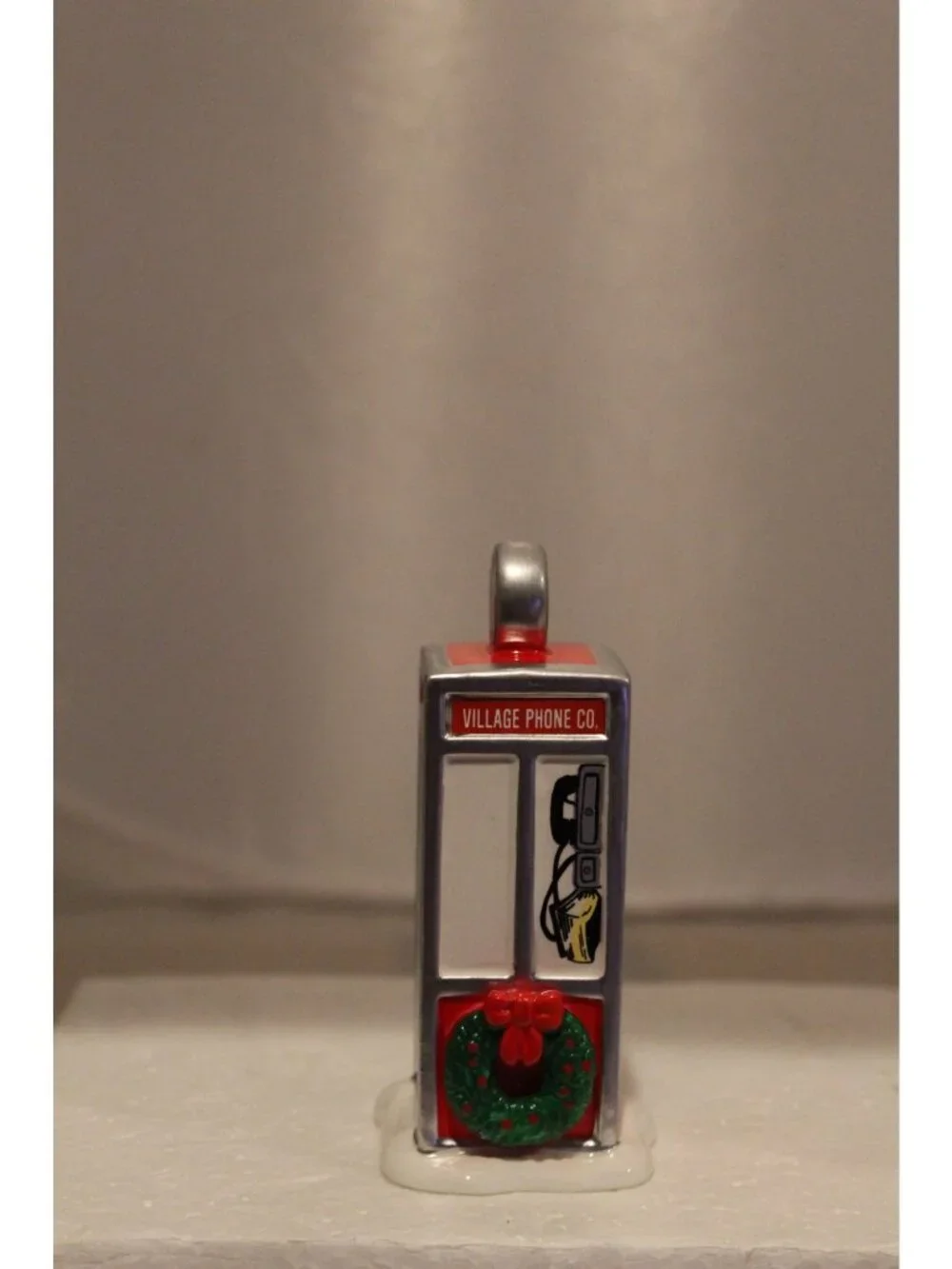 Dept 56 Snow Village - Village Phone Booth