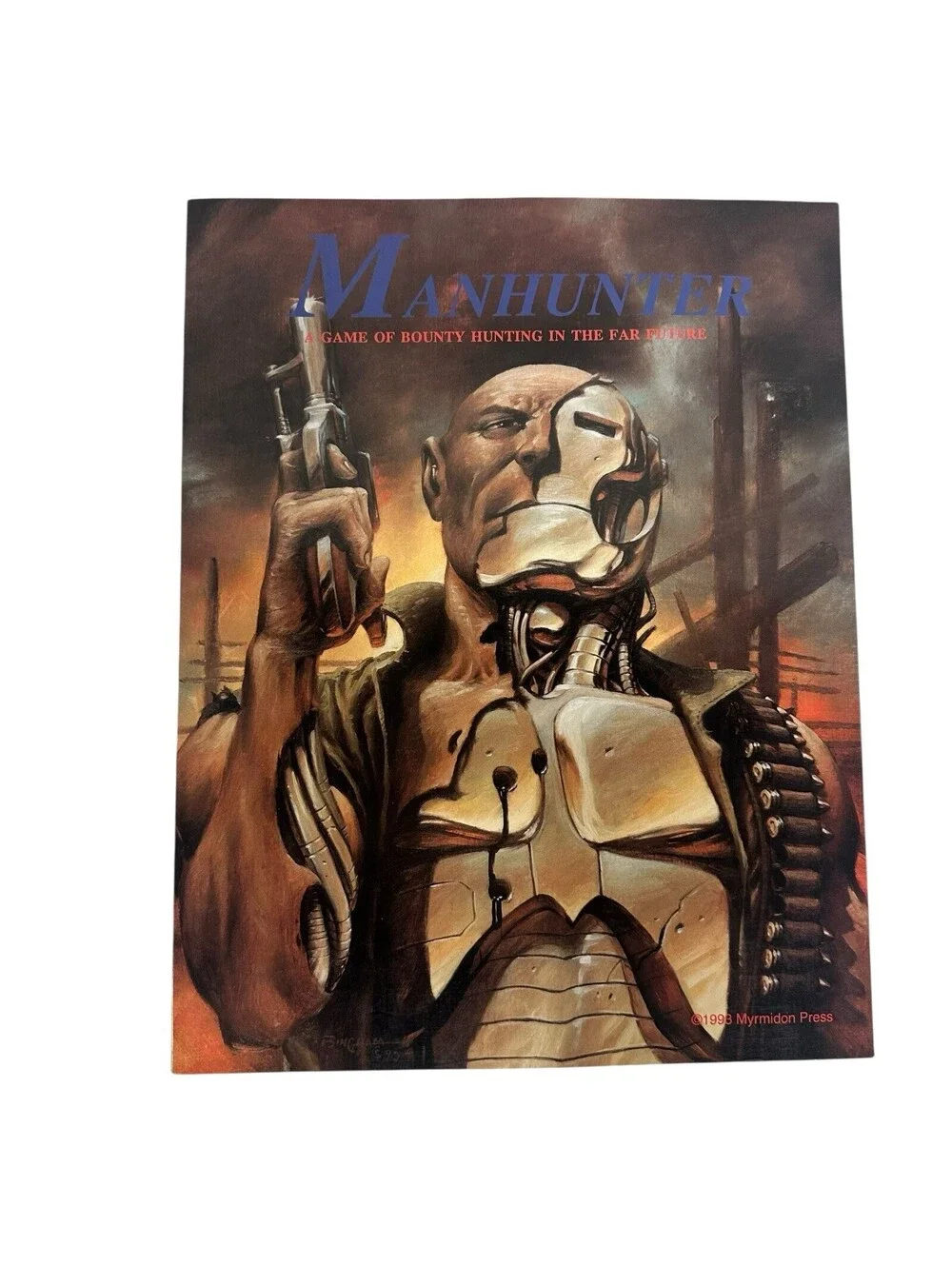 Myrmidon Press Manhunter - A Game of Bounty Hunting in the Far Future RPG