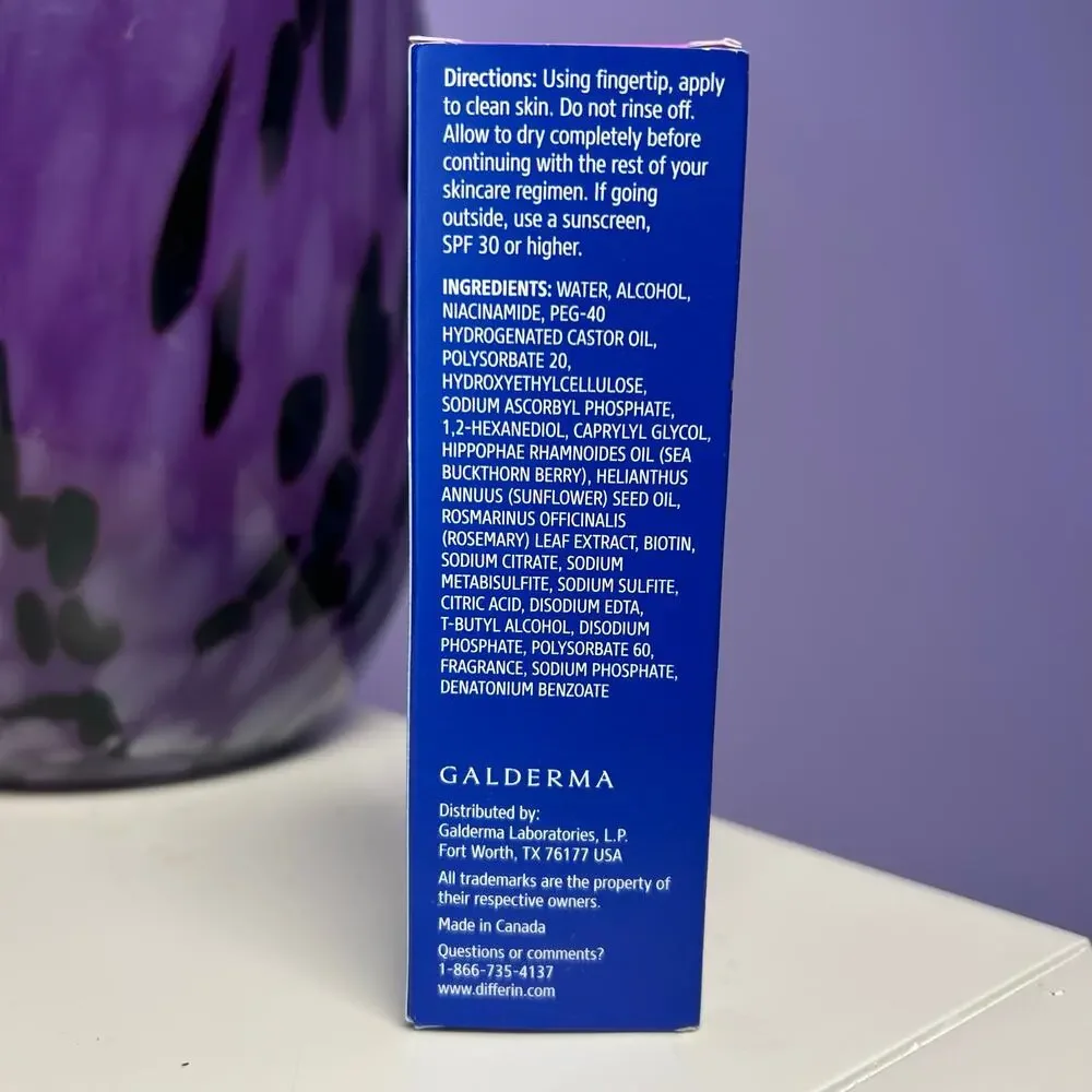 Differin‎ Repair- Dark Spot Correcting Serum 4% Niacinamide 1fl oz/30ml