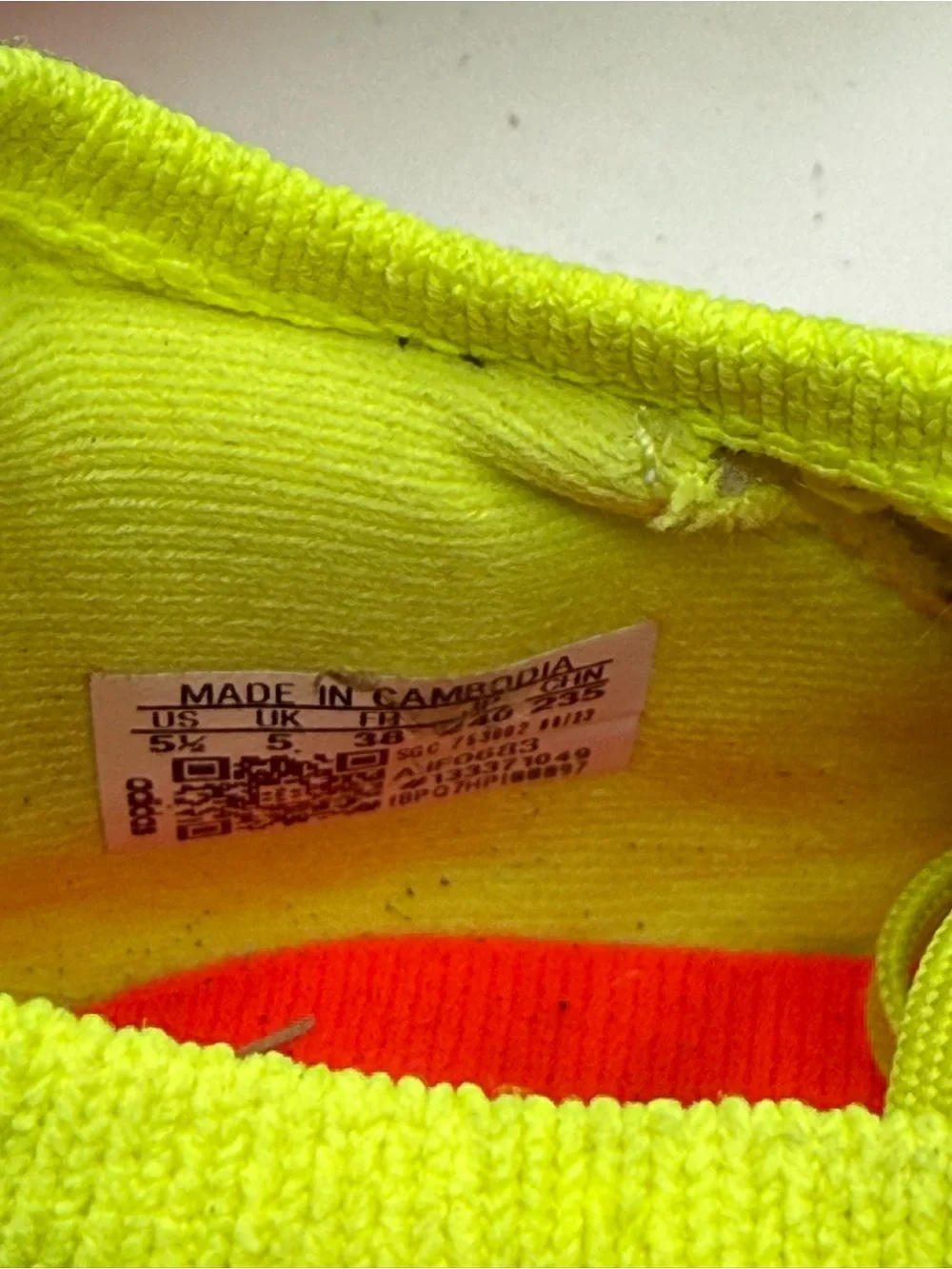 adidas bright neon