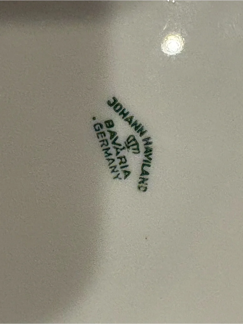 Johann Haviland set saucer