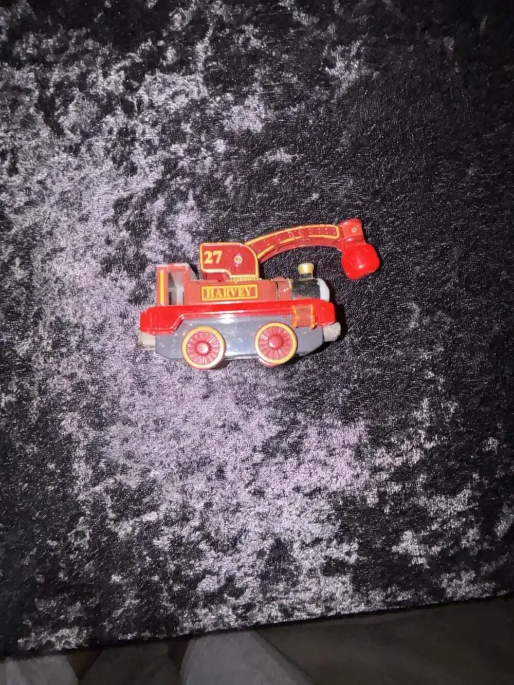 Thomas & Friends Take-Along Harvey Crane Engine No. 27 Diecast Train