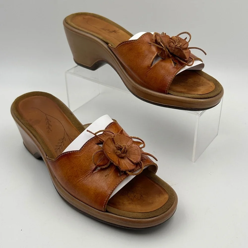 Dansko leather slide