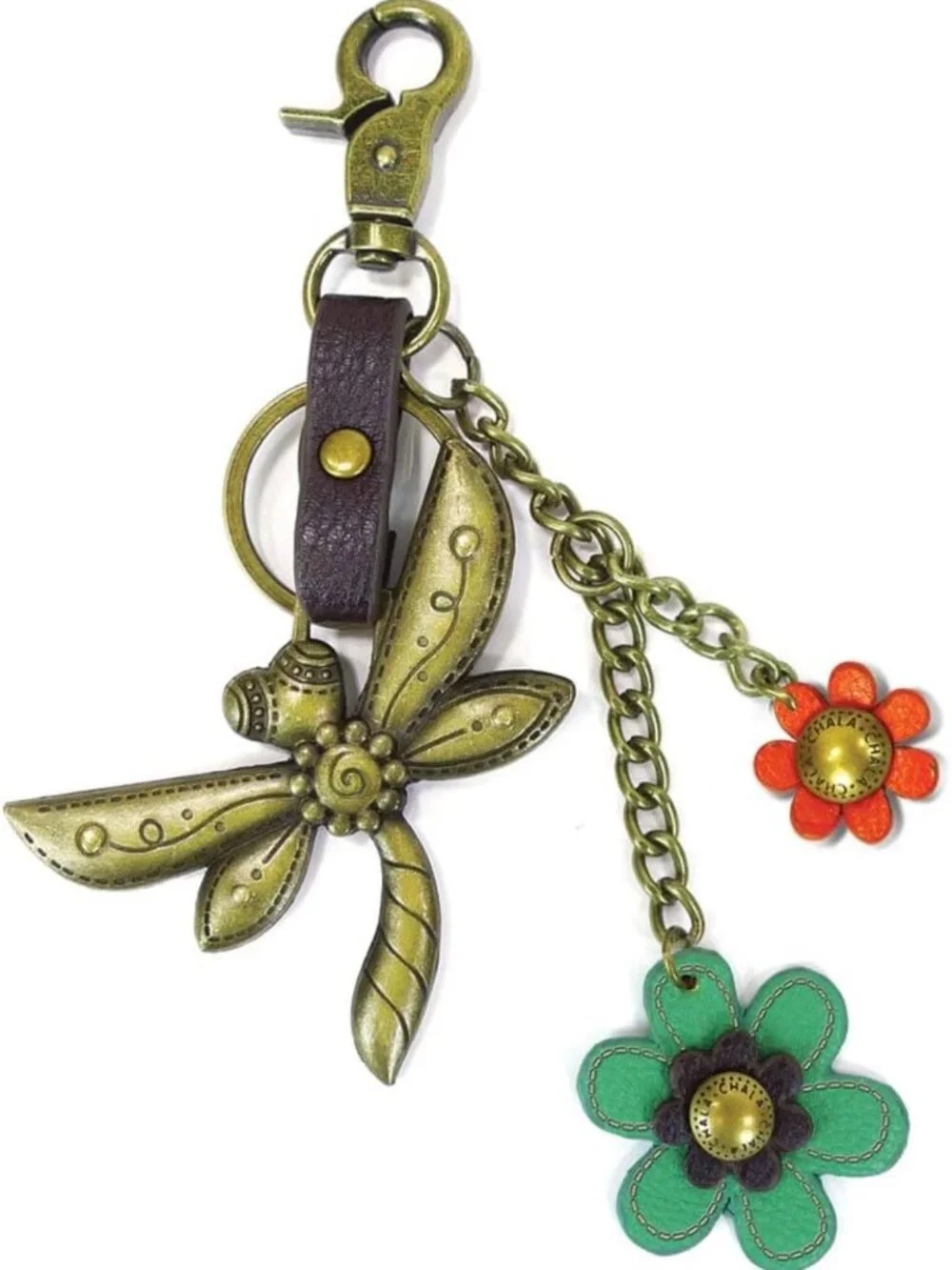 Charming Decorative Keychain & Purse Charm - Stylish Metal Key Fob Accessory