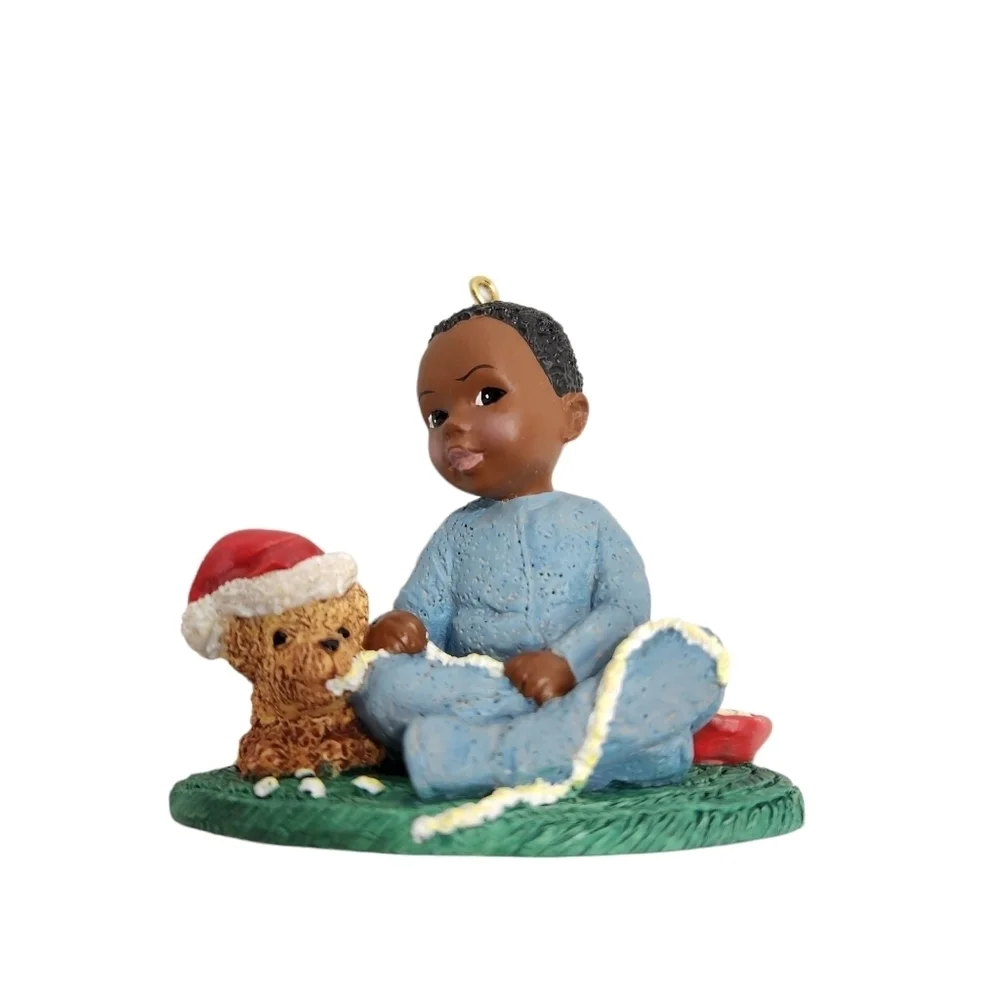 Hallmark Keepsake Ornaments Vintage All God's Children Ricky Martha Root 1998