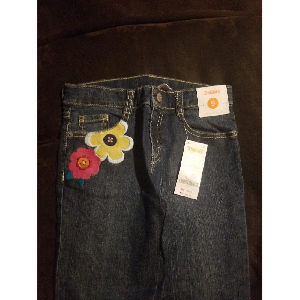Gymboree jeans fashionable floral