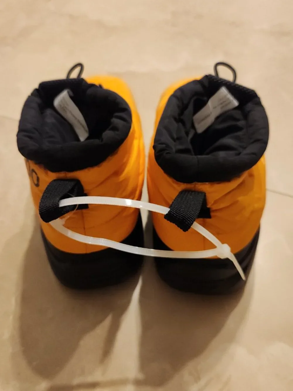 The North Face Nuptse Traction Chukka Boots Summit Gold Size 5 US Men / Kids