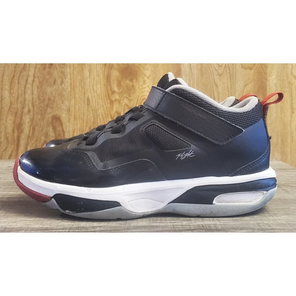 Jordan‎ Stay Loyal 3 Slip On Sneakers Youth Size 3Y Black Red Bred