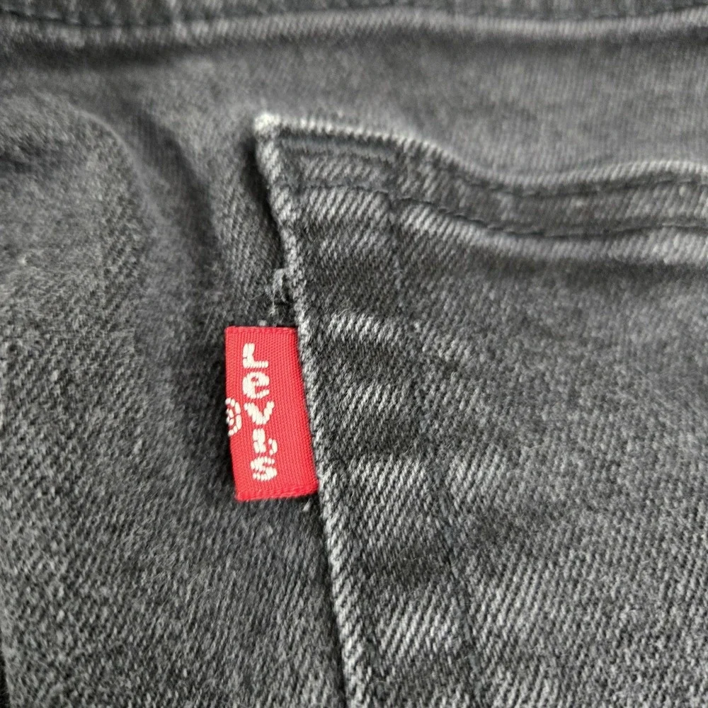 Levi's 541 Men Jeans 36X32 Black Denim Athletic‎ Tapered 30