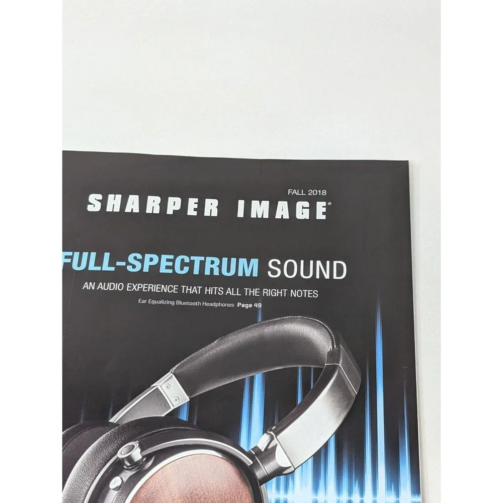 Sharper Image Catalog Magazine Technology Fall‎ Holiday Christmas 2018 2020 VTG