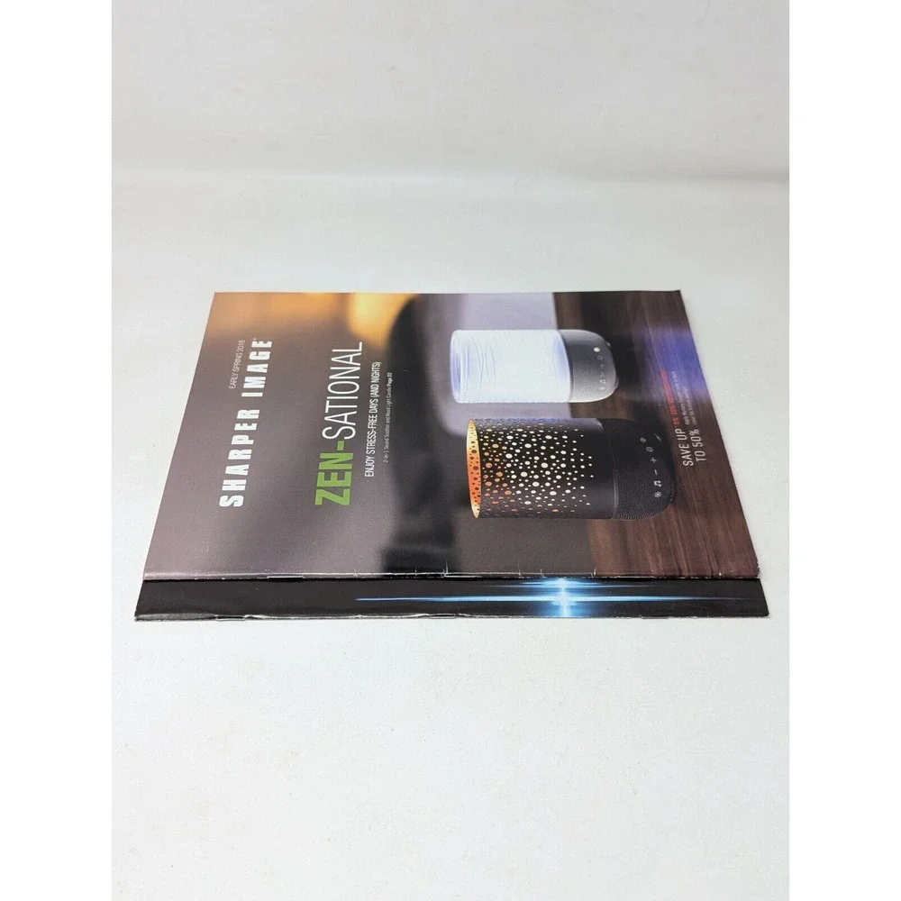 Sharper Image Catalog Magazine Technology Fall‎ Holiday Christmas 2018 2020 VTG