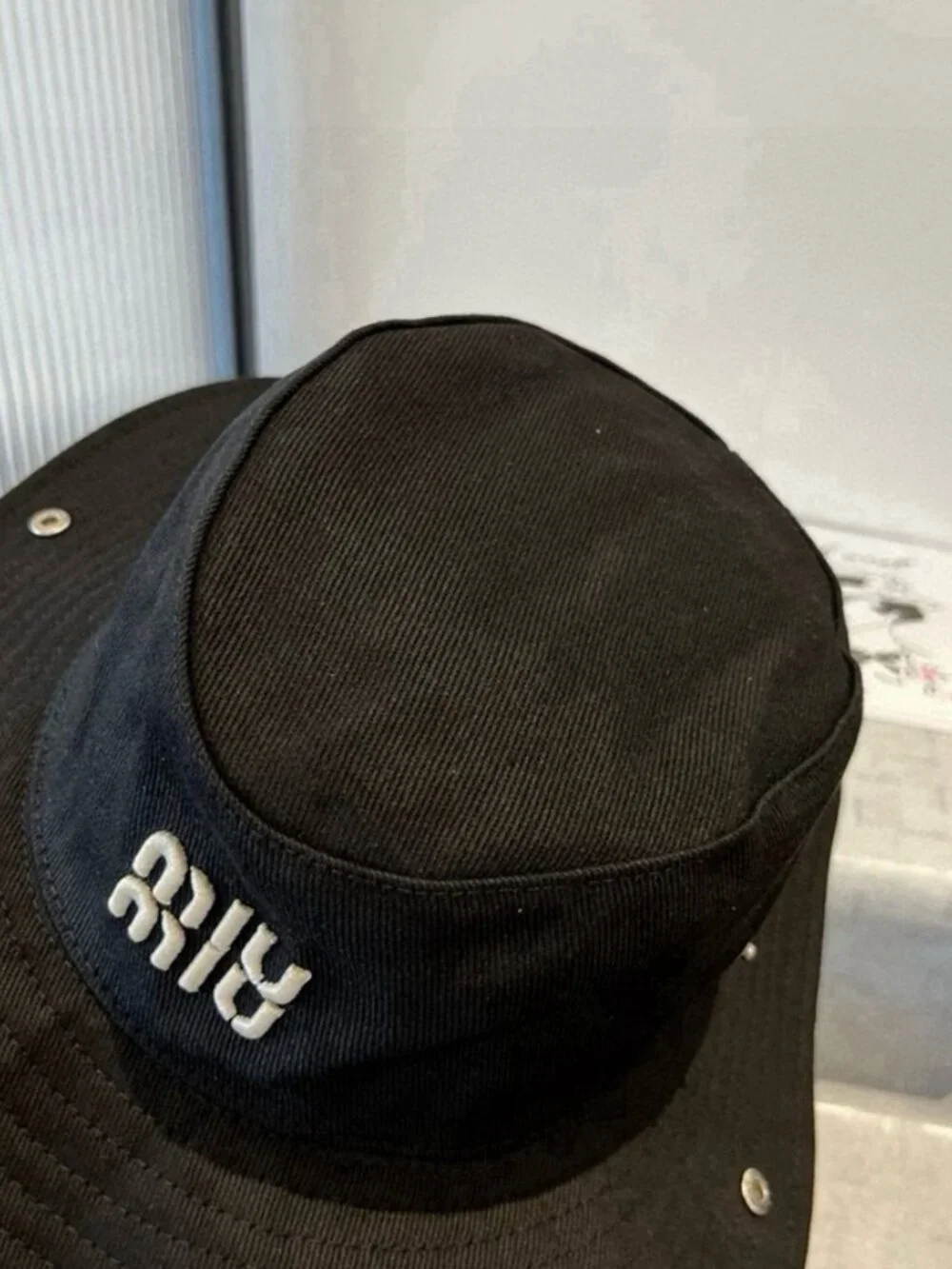 Miu Miu wide brim